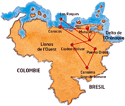 le-venezuela-carte-touristique